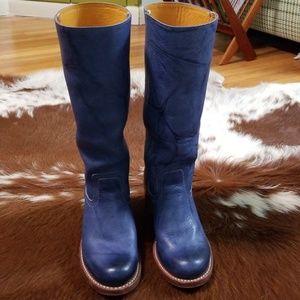 Frye Sabrina sapphire boots